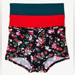 Joyspun Infinite Comfort Stretch Boyshort Panties 3Pack